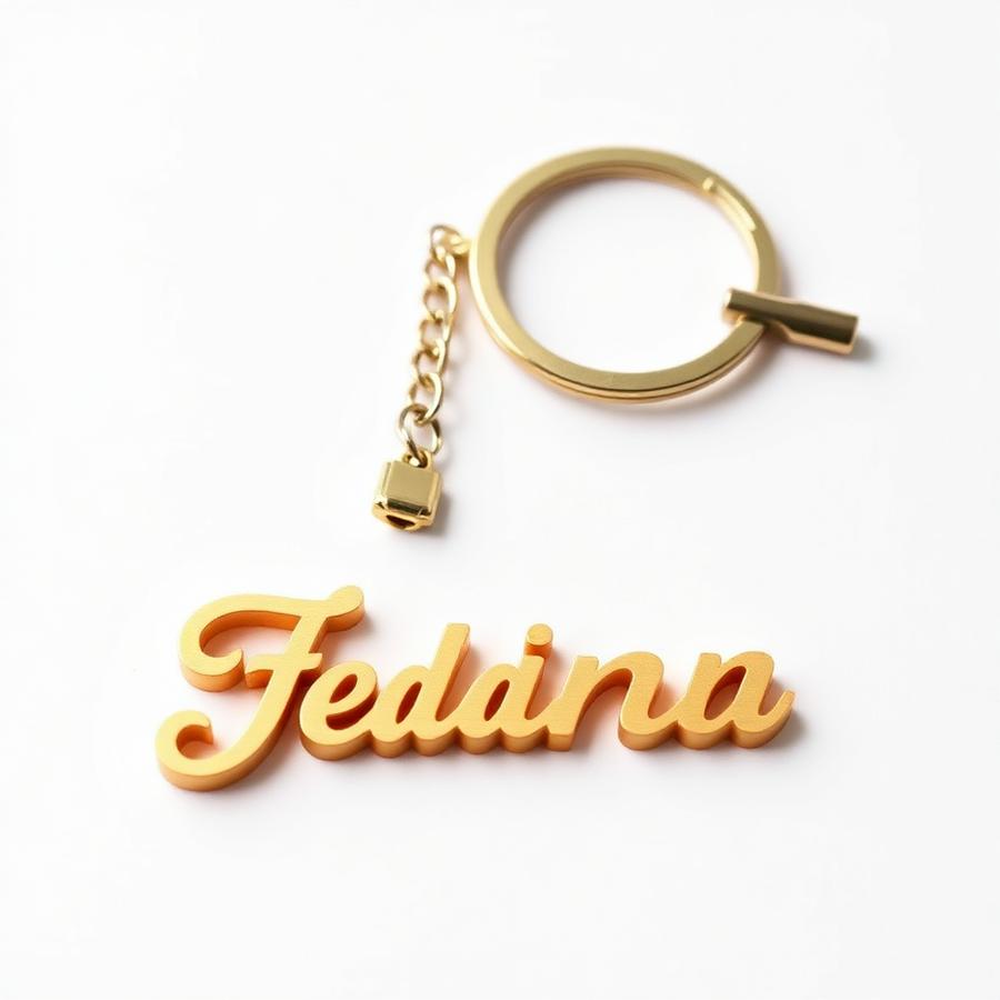 Personalised Name Keychain